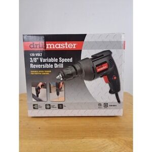 Drill Master 129 volt 3/8" 3.2 amps Variable Speed corded home  project drill
